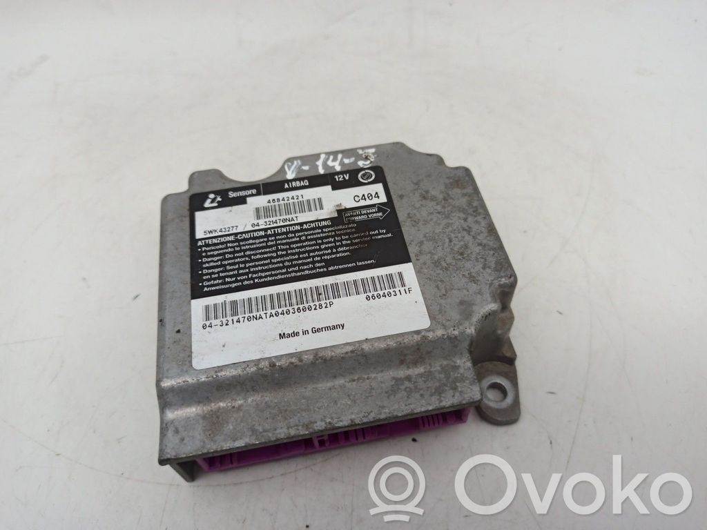 Airbag control unit/module   5WK43277,04321470NAT