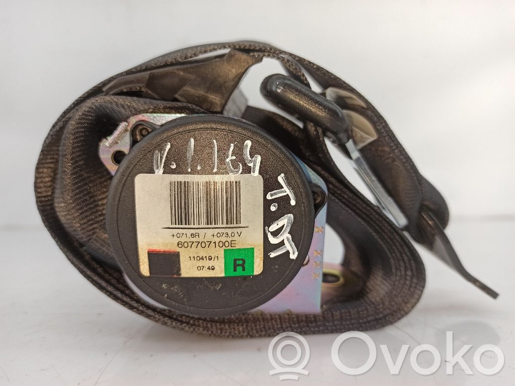 Ceinture de sécurité arrière   607707100E,617659800