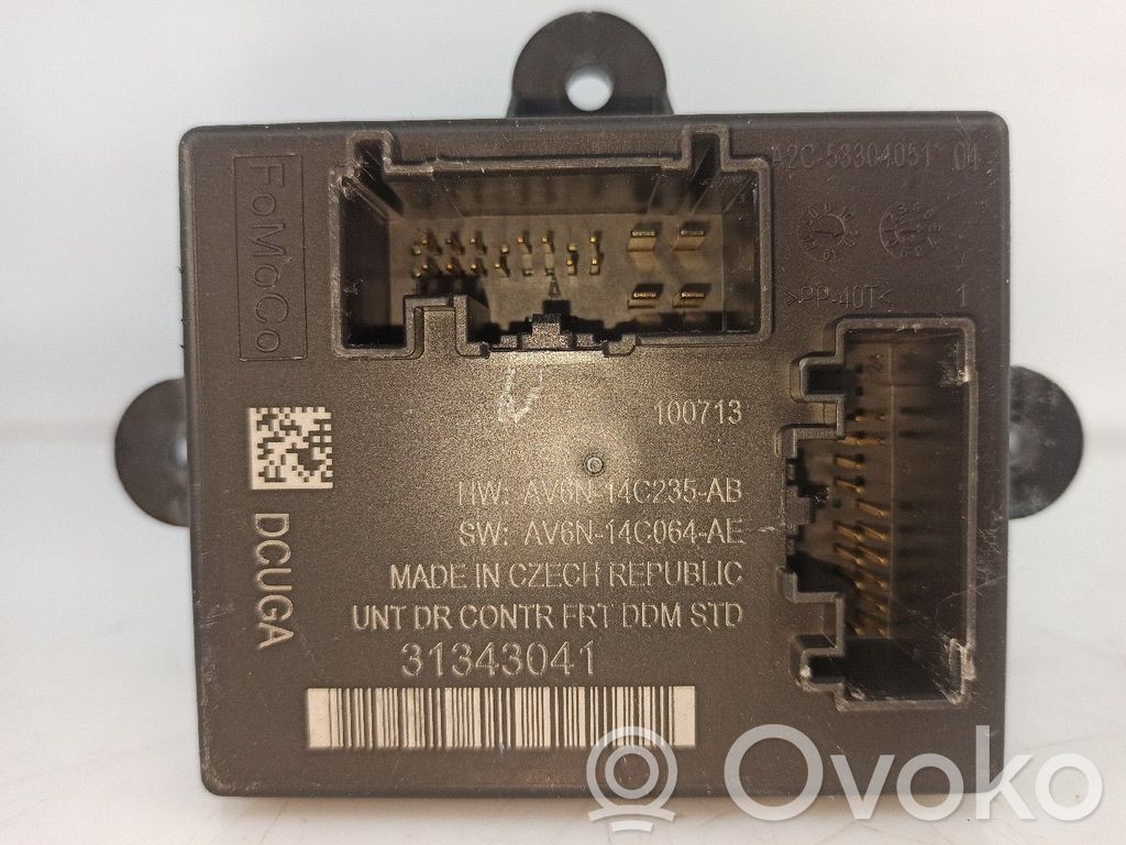 Unidad de control/módulo del motor   31343041