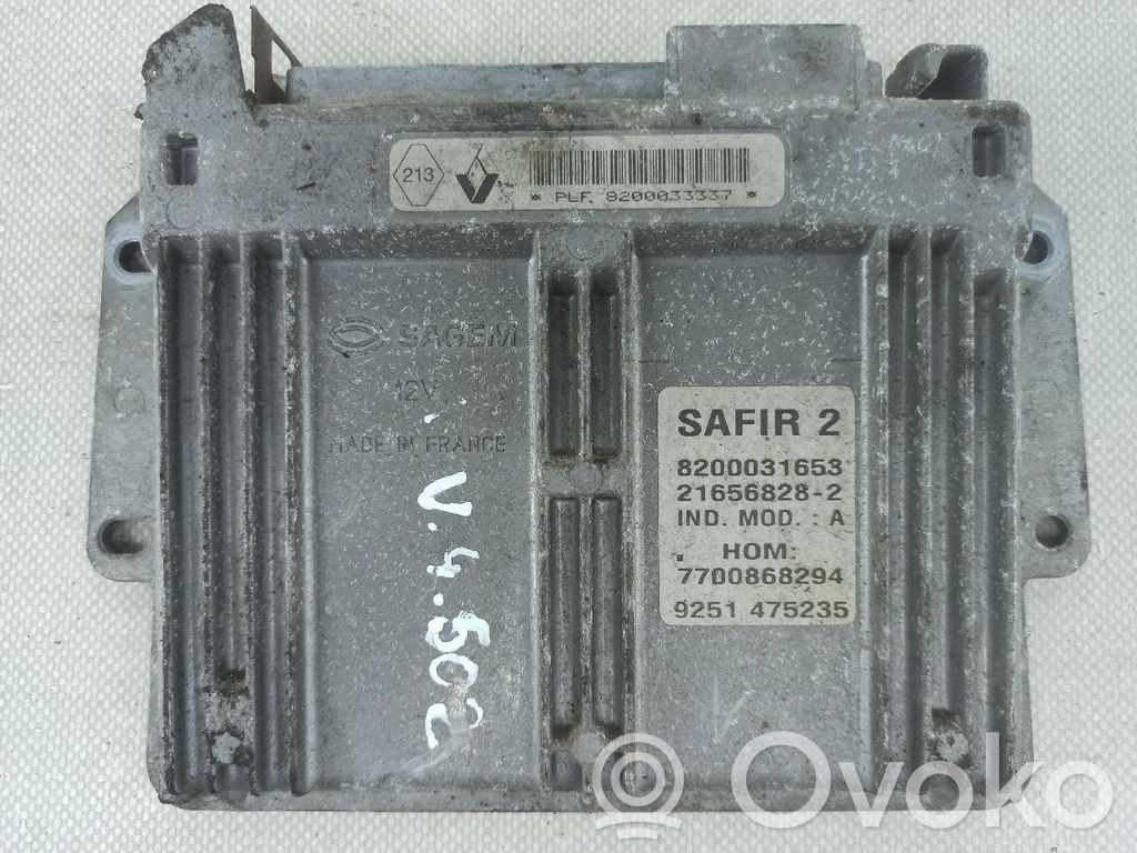Renault Clio II Engine control unit/module 