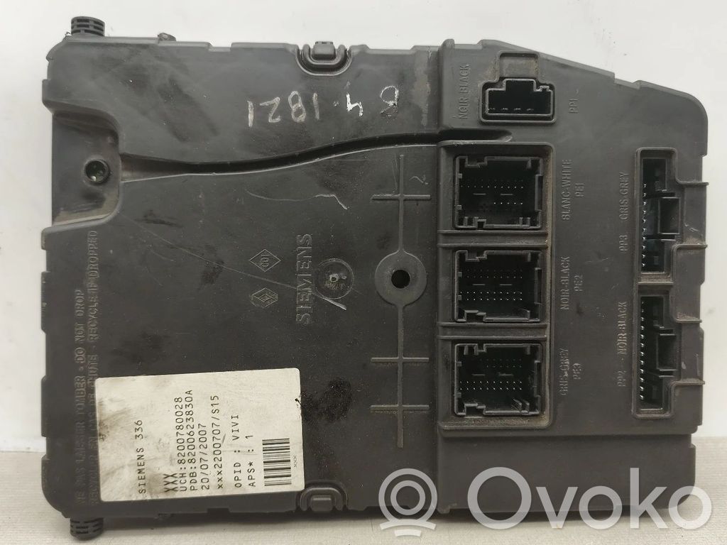 Renault Megane II SAM control unit 