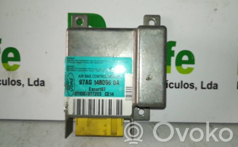 Unidad de control/módulo del Airbag   97AG14B056DA,011087927203