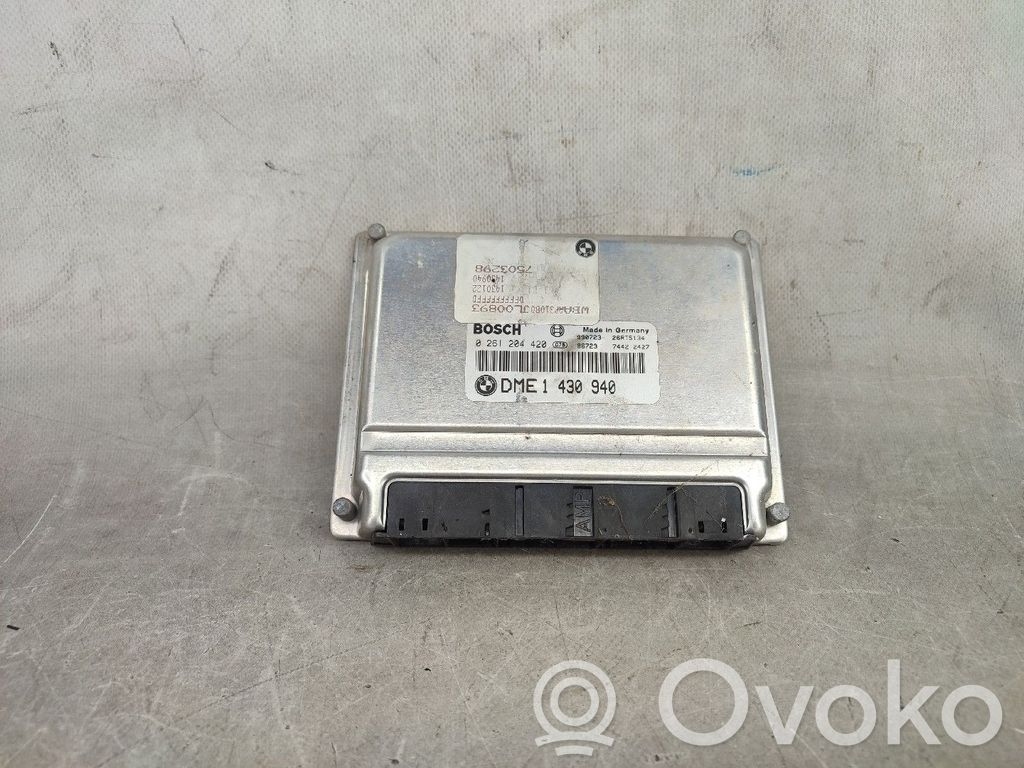 BMW 3 E46 Engine control unit/module 