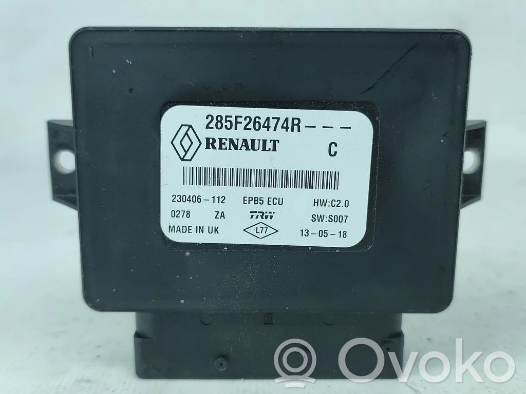 Alte unități/module de control   285F26474R,230406112