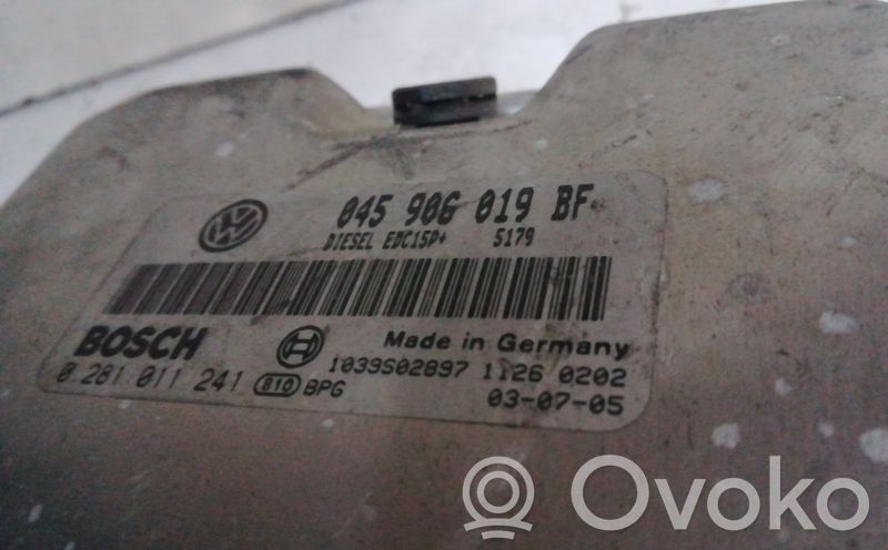 Volkswagen Polo IV 9N3 Unitate/modul de control motor 