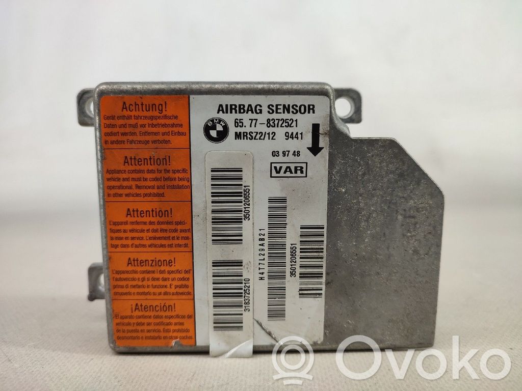 BMW 3 E36 Centralina/modulo airbag