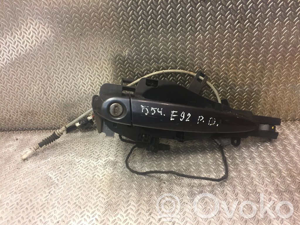 Front door exterior handle