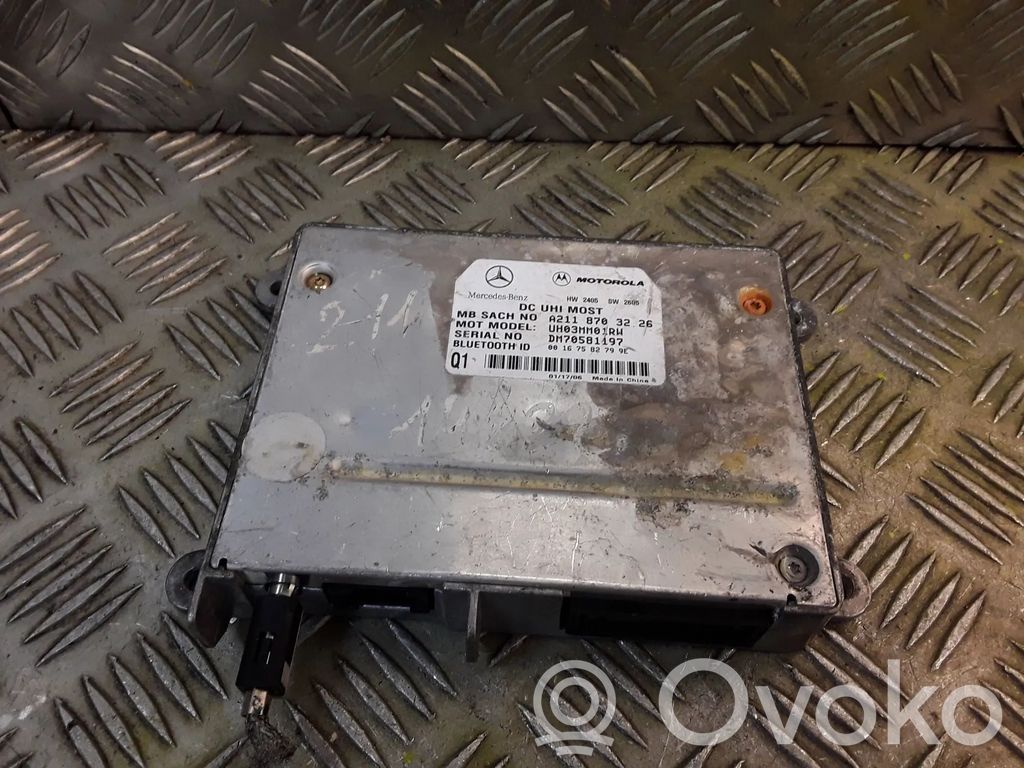 Mercedes-Benz E W211 Unitate/modul control telefon 