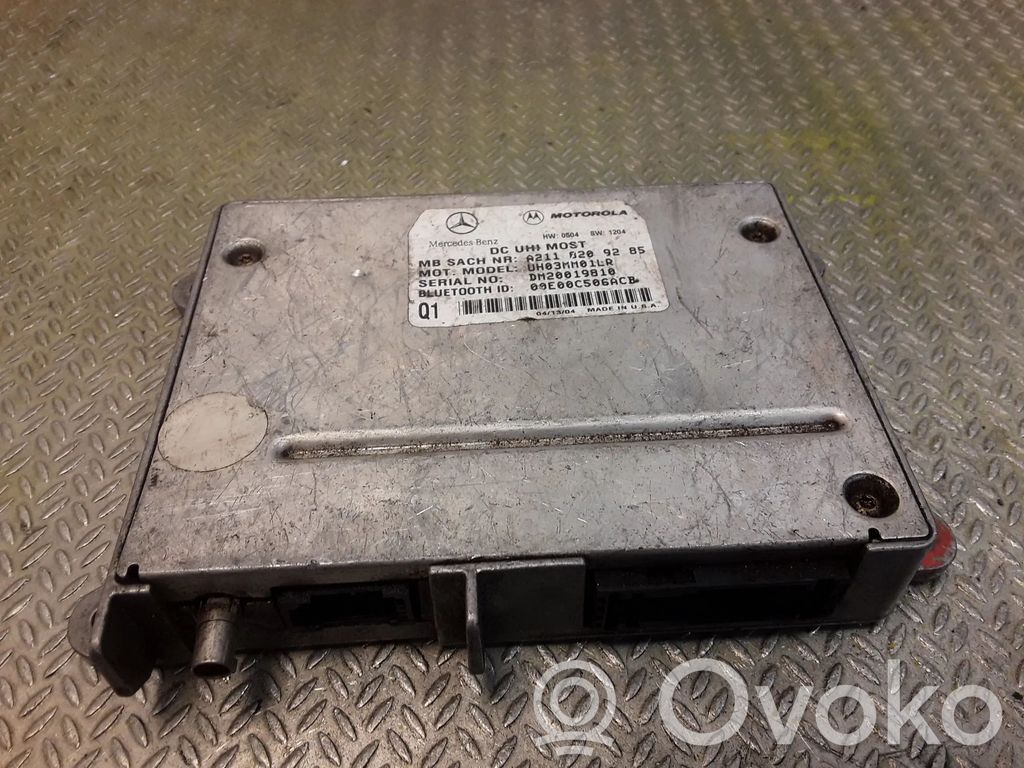 Mercedes-Benz E W211 Phone control unit/module 