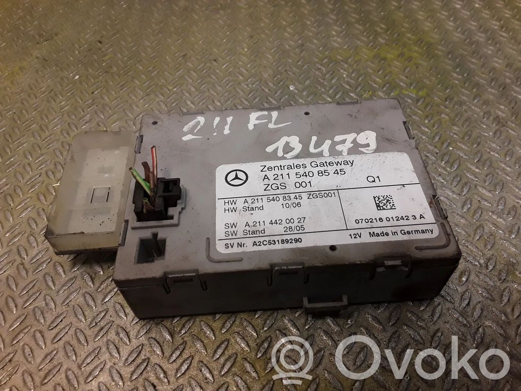 Mercedes-Benz E W211 Module de passerelle 
