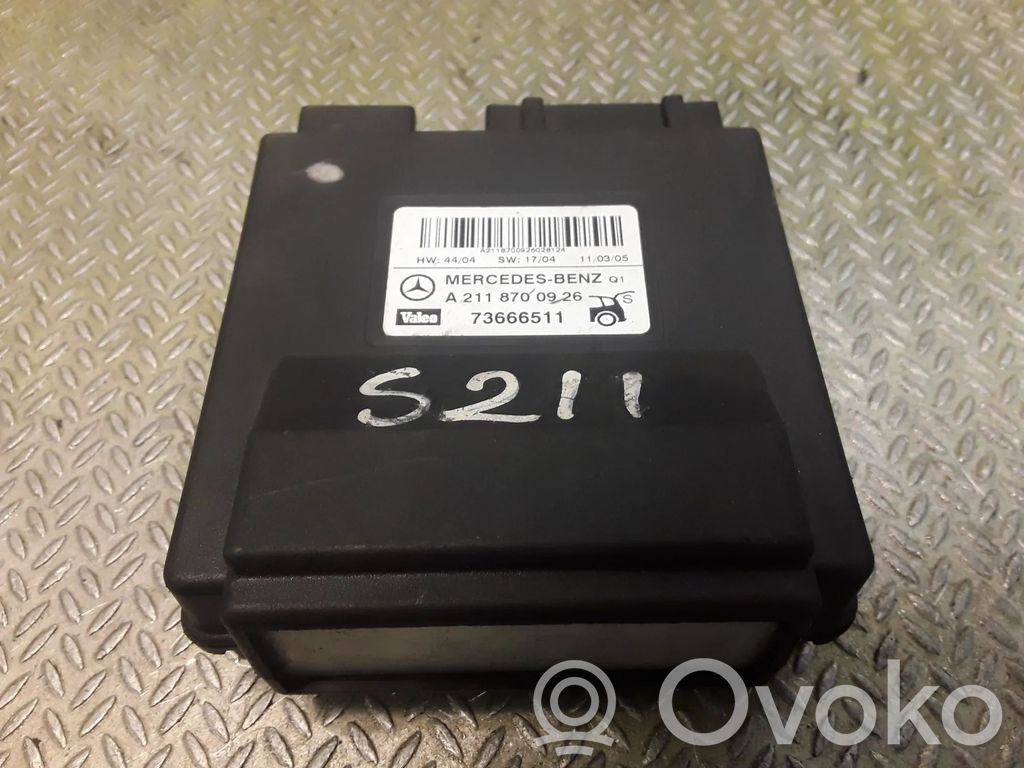 Mercedes-Benz E W211 Tailgate/trunk control unit/module 