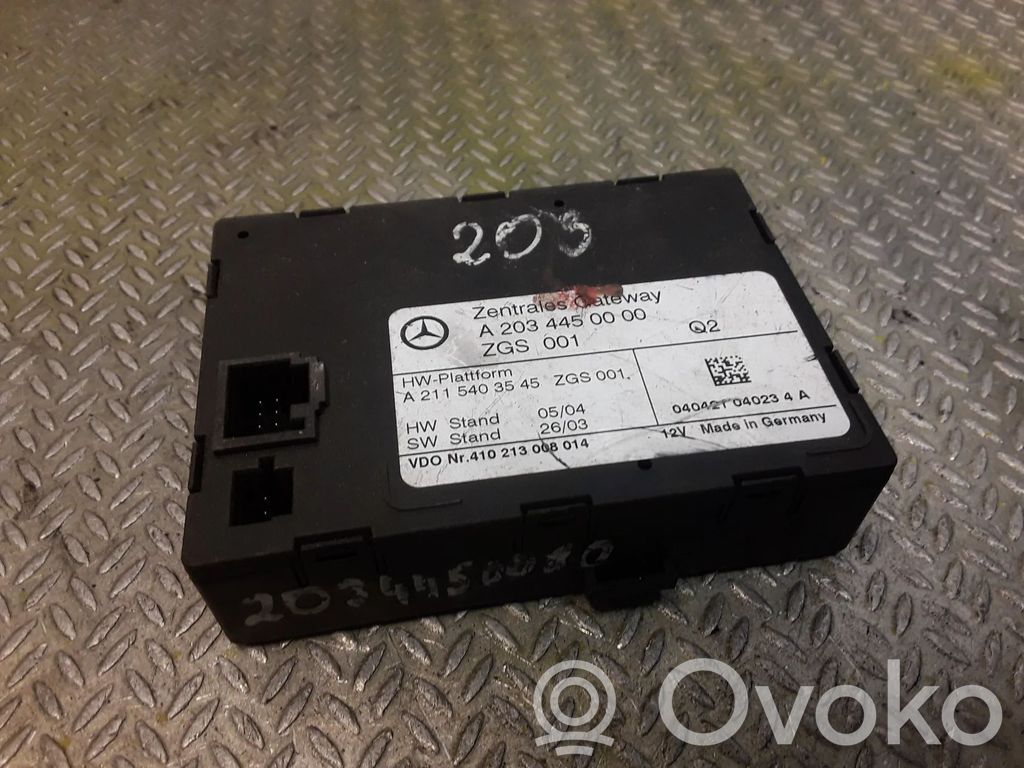 Mercedes-Benz C W203 Module de passerelle 