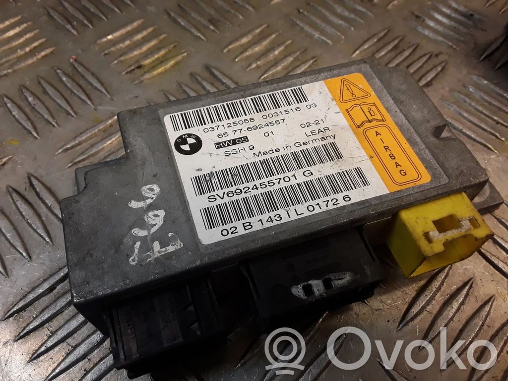 Unidad de control/módulo del Airbag   6924557