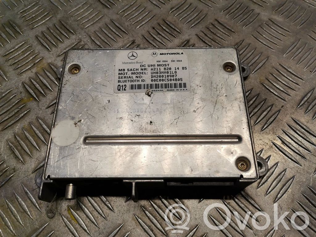Mercedes-Benz E W211 Phone control unit/module 
