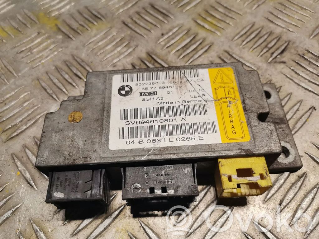 Unidad de control/módulo del Airbag   6946108