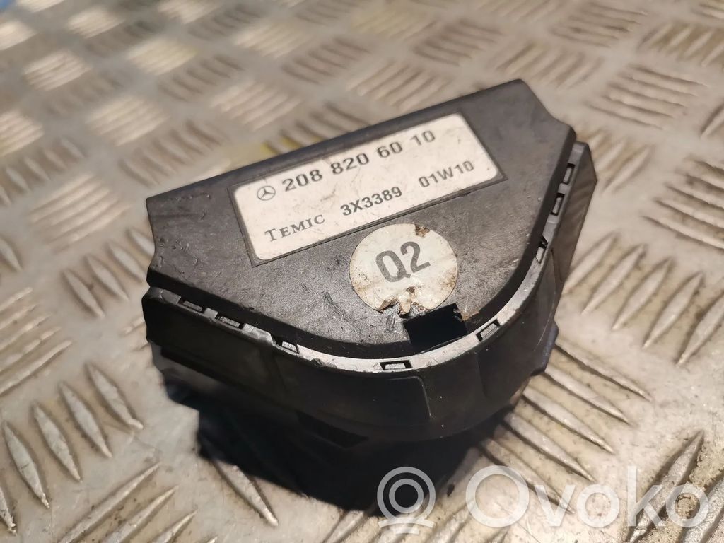 Mercedes-Benz CLK A208 C208 Alarma sensor/detector de movimiento 