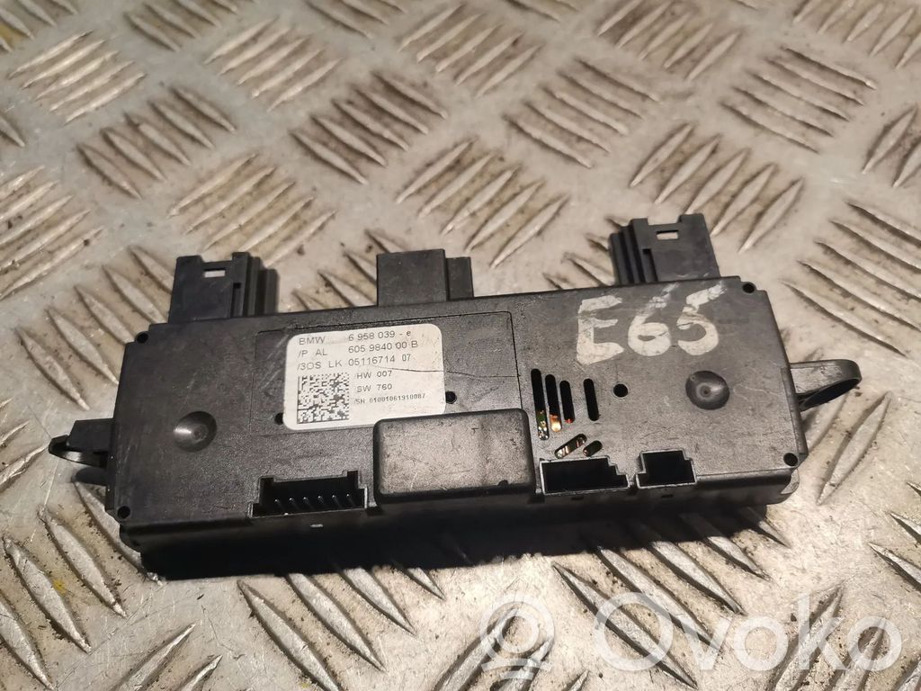 BMW 7 E65 E66 Alte dispozitive 