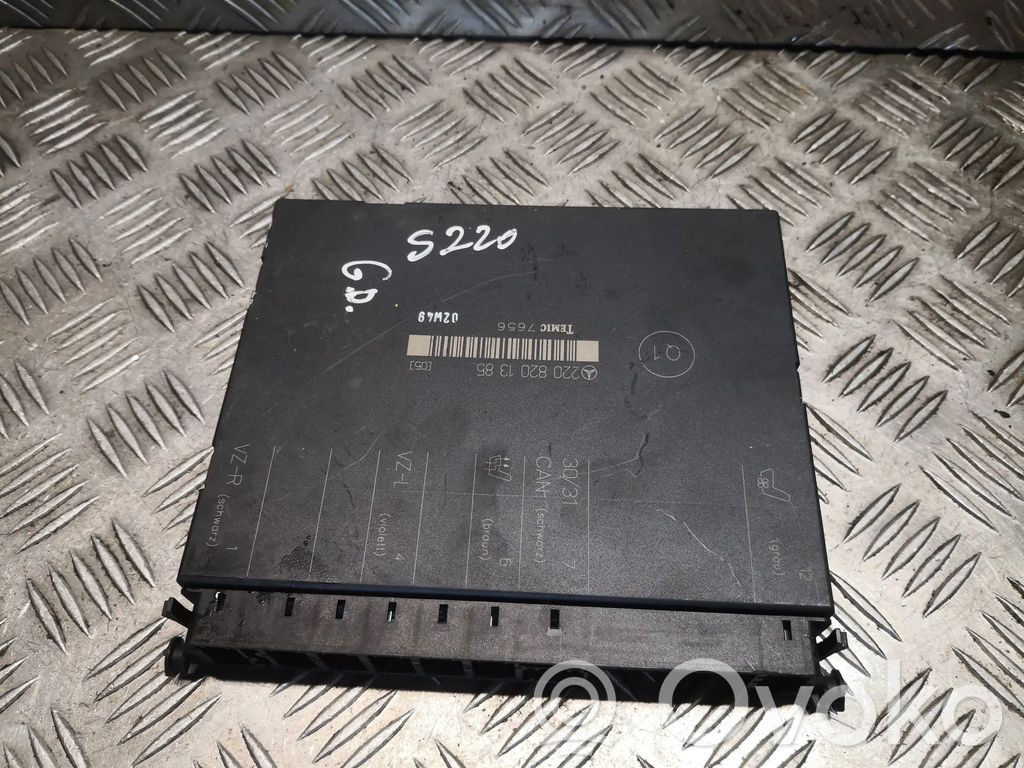Mercedes-Benz S W220 Module de commande de siège 