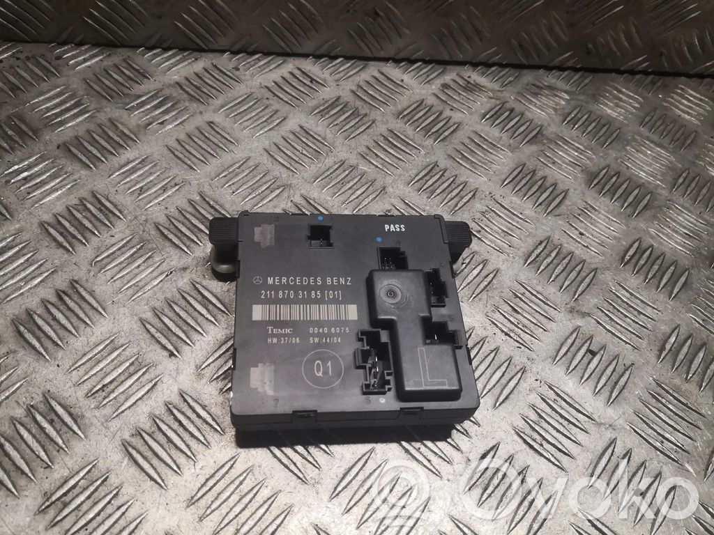 Mercedes-Benz E W211 Unitate/modul comandă uși 