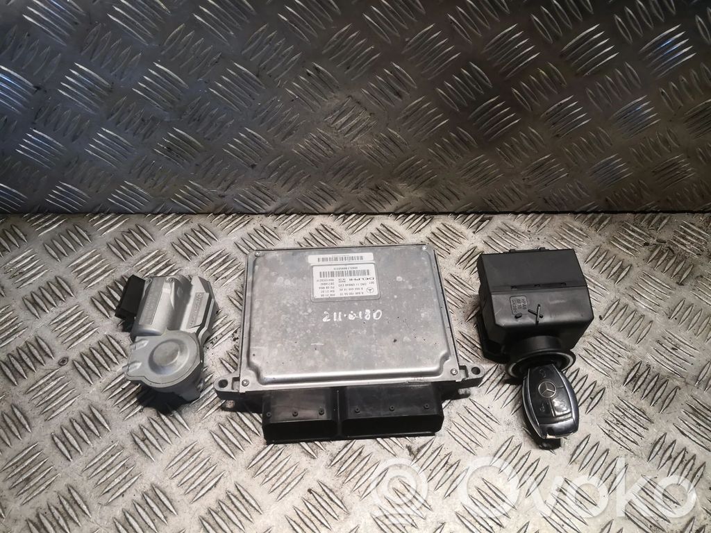 Mercedes-Benz E W211 Engine ECU kit and lock set 