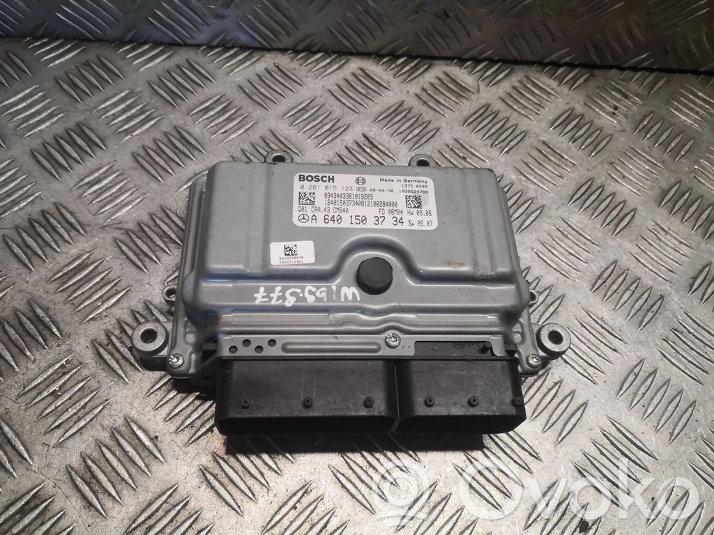 Mercedes-Benz A W169 Sterownik / Moduł ECU 