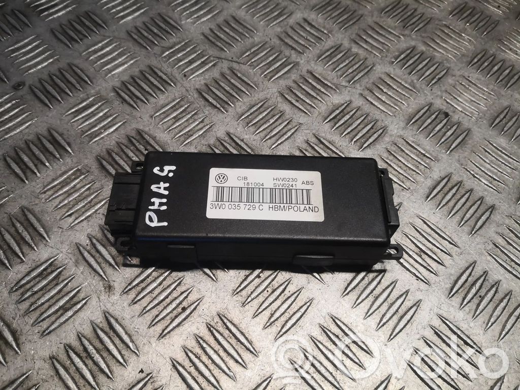 Volkswagen Phaeton Phone control unit/module 