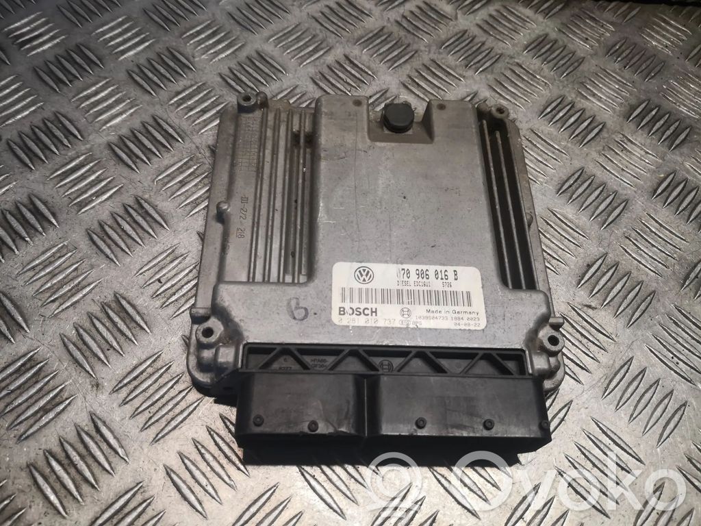 Engine control unit/module   0281010737,070906016B