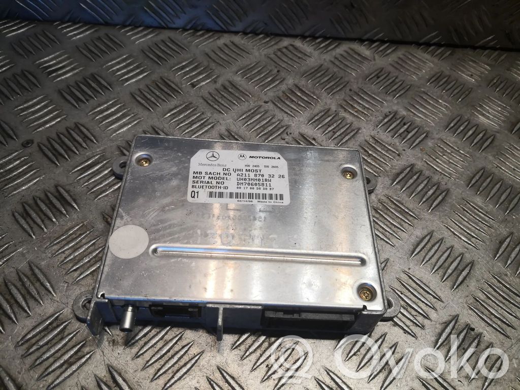 Mercedes-Benz E W211 Unitate/modul control telefon 