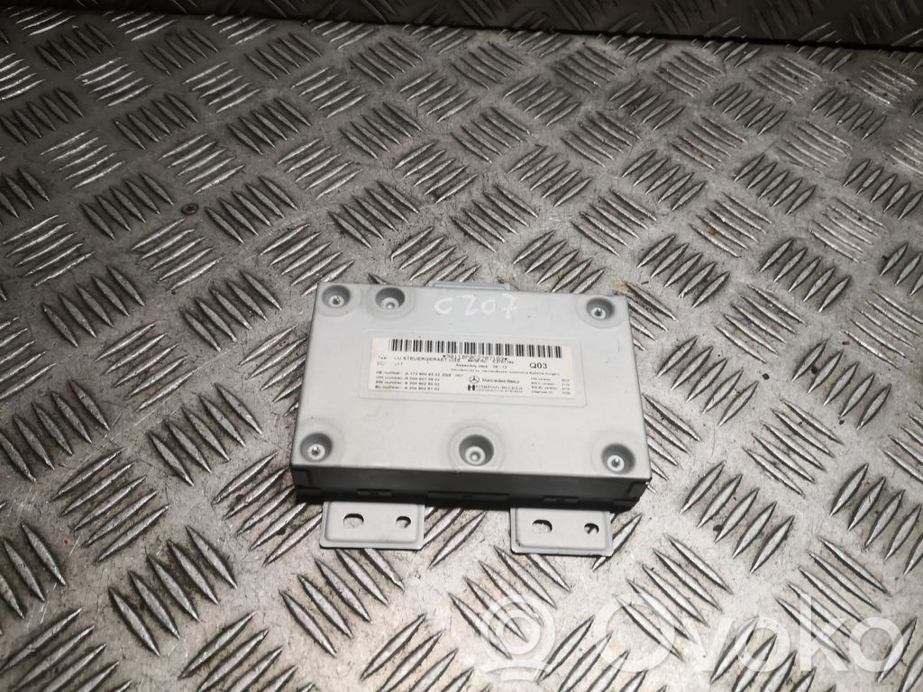 Mercedes-Benz E C207 W207 Unité / module navigation GPS 