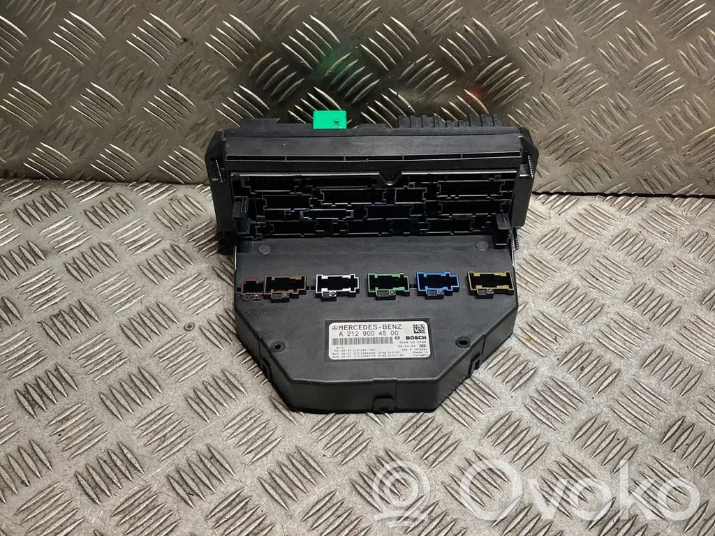 Mercedes-Benz E W212 Juego de caja de fusibles 