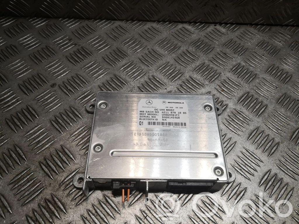 Mercedes-Benz E W211 Unidad de control/módulo de bluetooth 