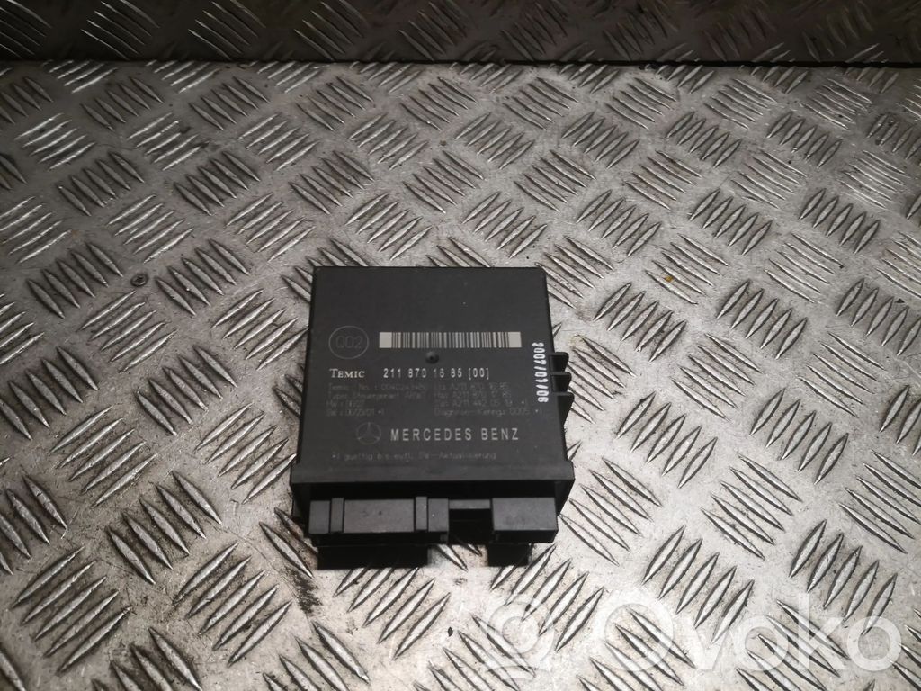 Mercedes-Benz E W211 Tailgate/trunk control unit/module 