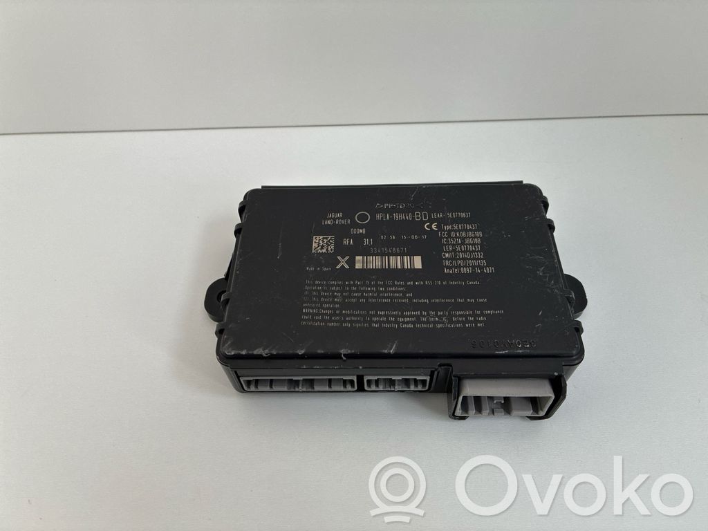 Jaguar XF X260 Module de contrôle sans clé Go 