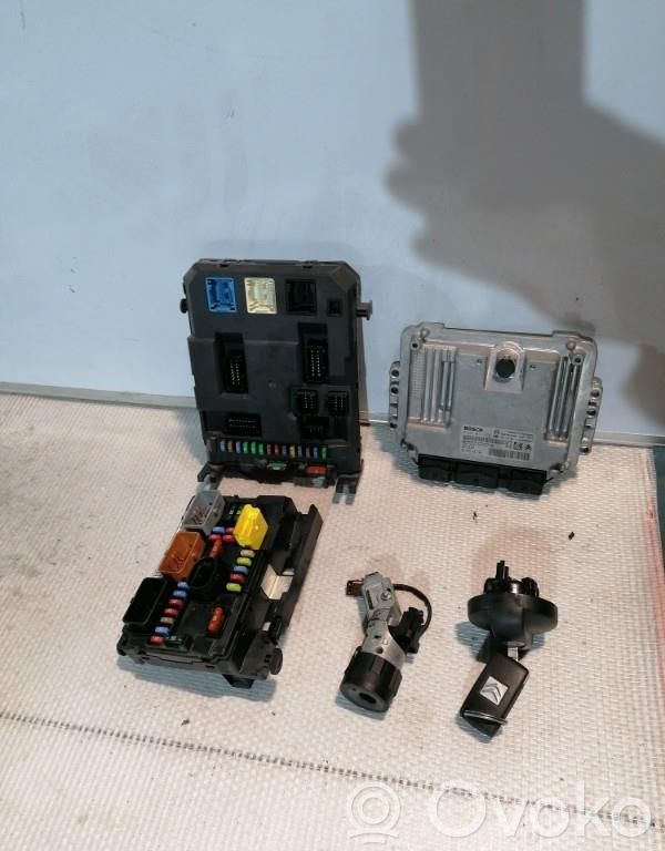 Citroen C3 Komputer / Sterownik ECU i komplet kluczy