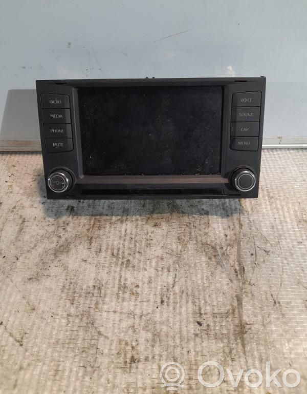 Seat Ibiza IV (6J,6P) Monitor / wyświetlacz / ekran 