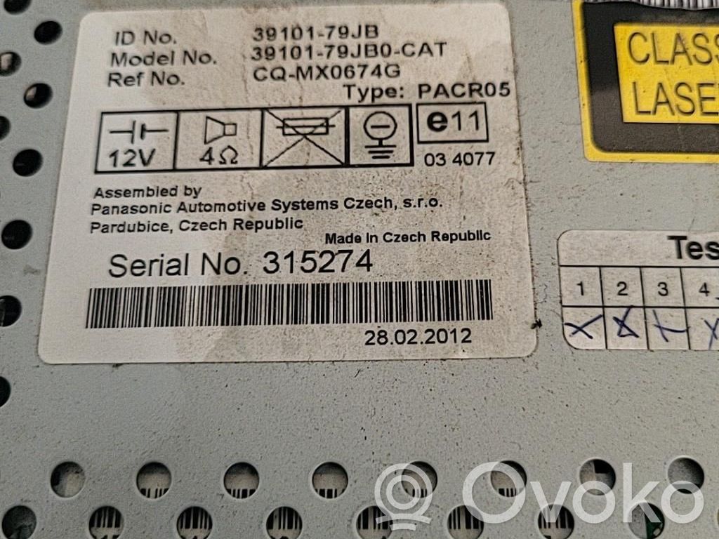 Suzuki SX4 Unitate principală radio/CD/DVD/GPS