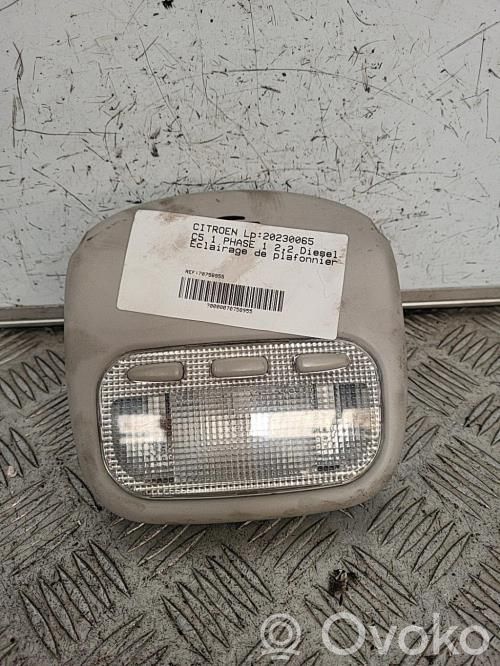 Citroen C5 Éclairage lumière plafonnier avant
