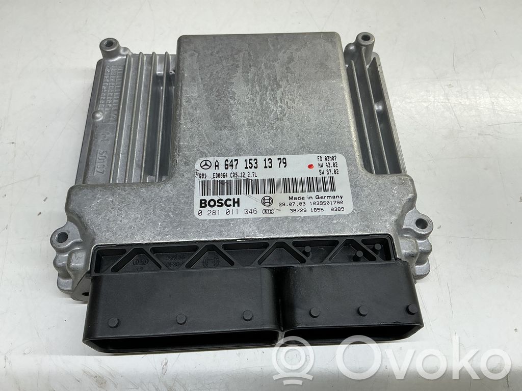 Mercedes-Benz E W211 Sterownik / Moduł ECU 