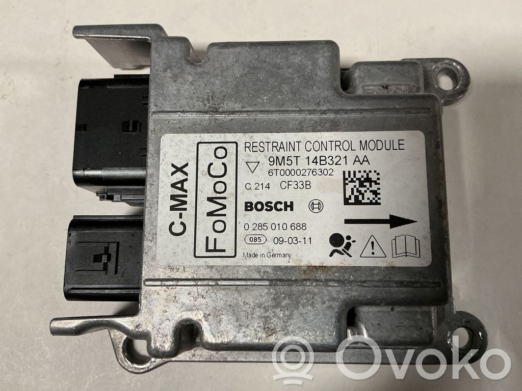Ford C-MAX I Turvatyynyn ohjainlaite/moduuli 