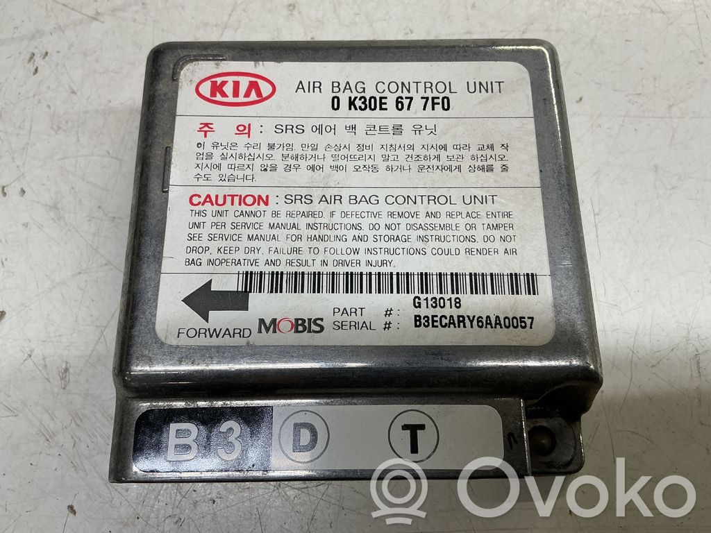 KIA Rio Airbag control unit/module 