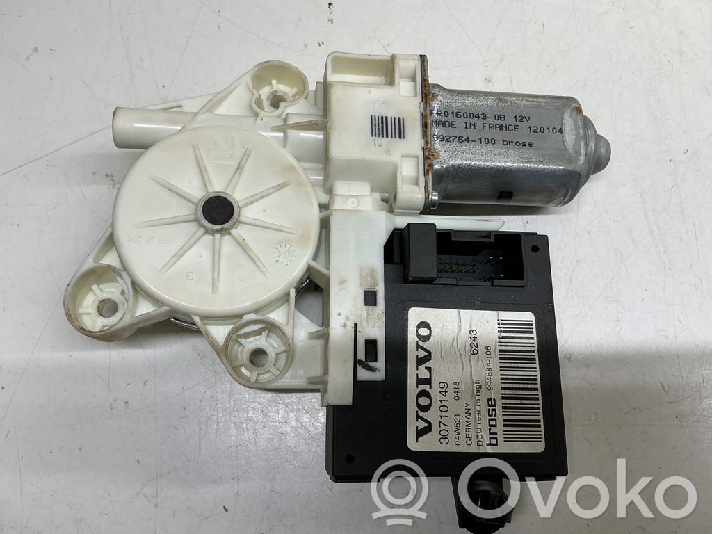 Volvo V50 Silniczek podnoszenia szyby drzwi tylnych 
