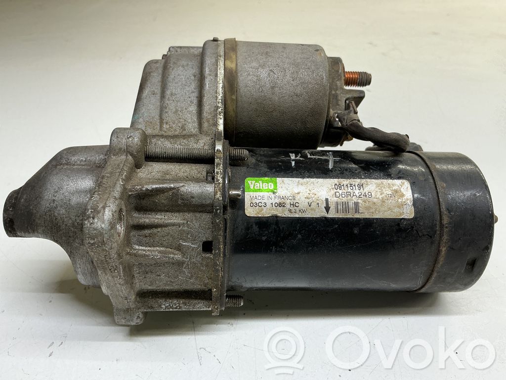 Стартер   09115191,D6RA249,03C31062HC
