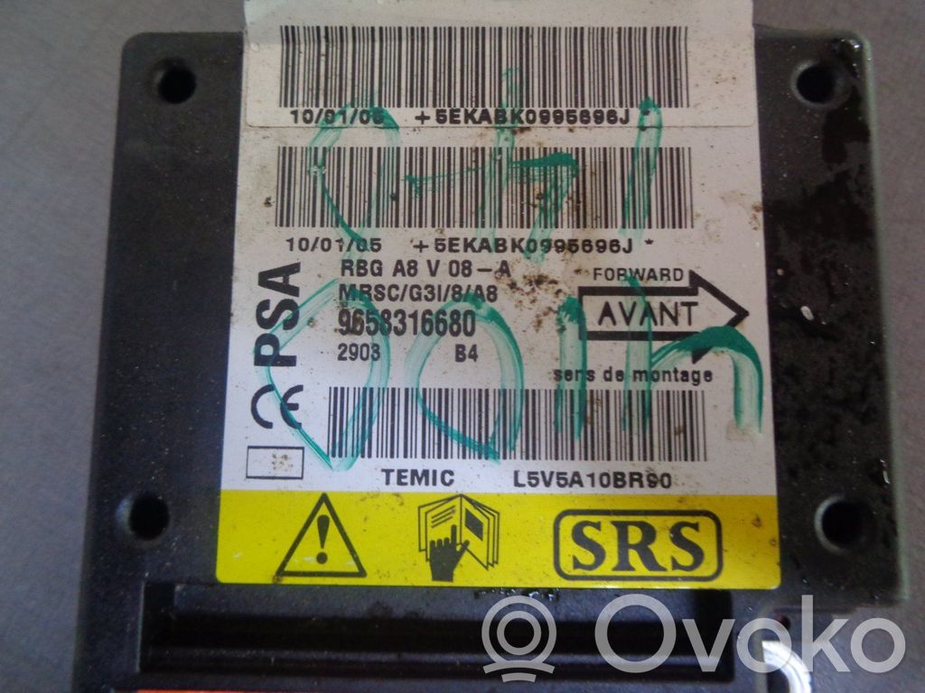 Otras unidades de control/módulos   9658316680
