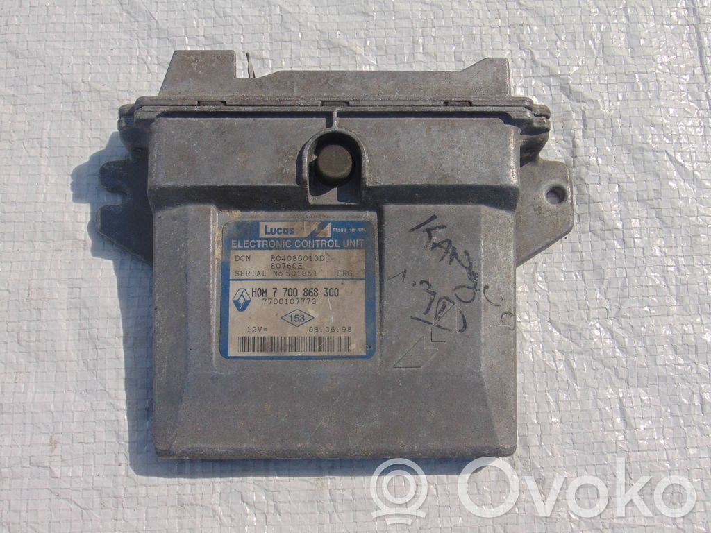 Renault Kangoo I Engine control unit/module 