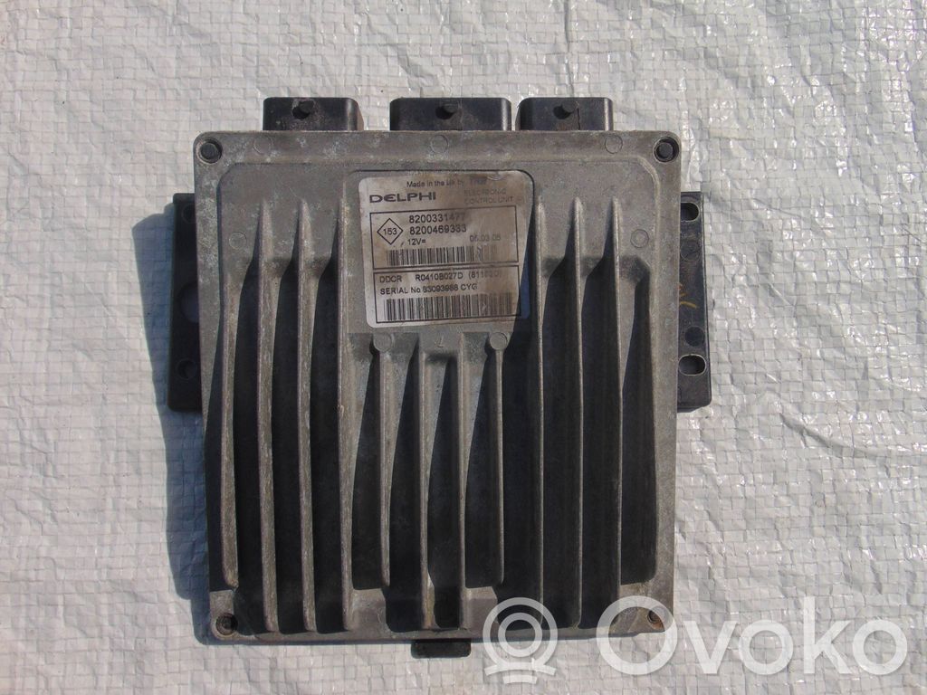 Engine control unit/module   8200331477,R0410B027D,8200469333
