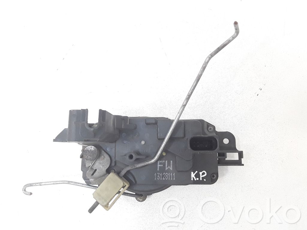 Opel Astra H Front door lock 