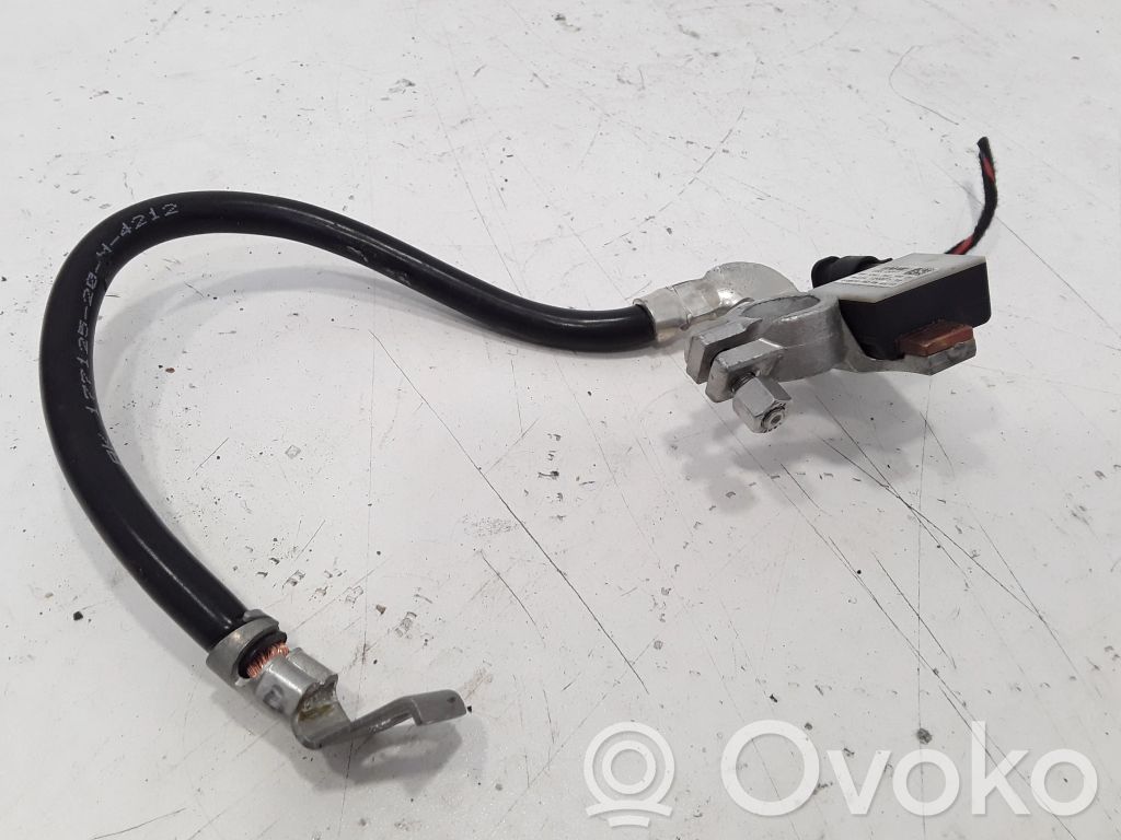 BMW 3 F30 F35 F31 Mīnusa vads (akumulatora) 