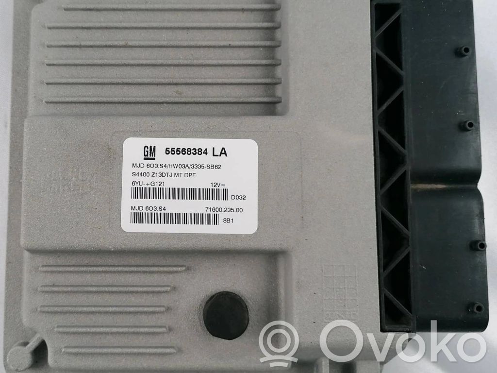 Engine control unit/module ECU   55568384,7160023500,6YUG121,55568384LA,910TG12,MJD603S4