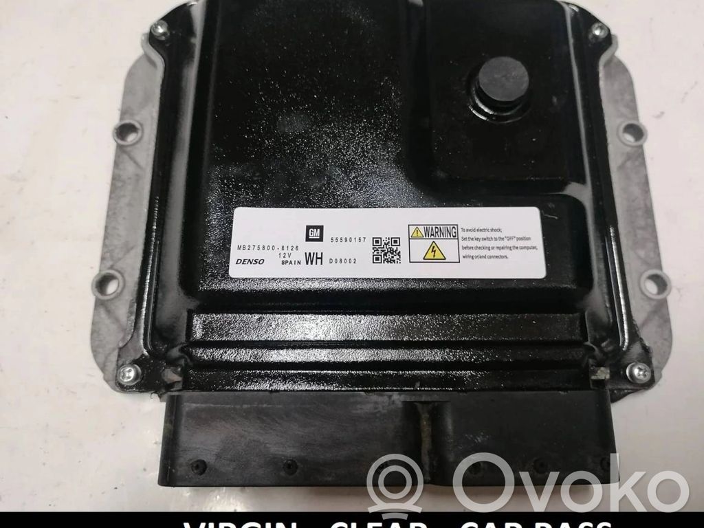 Opel Zafira B Engine control unit/module 