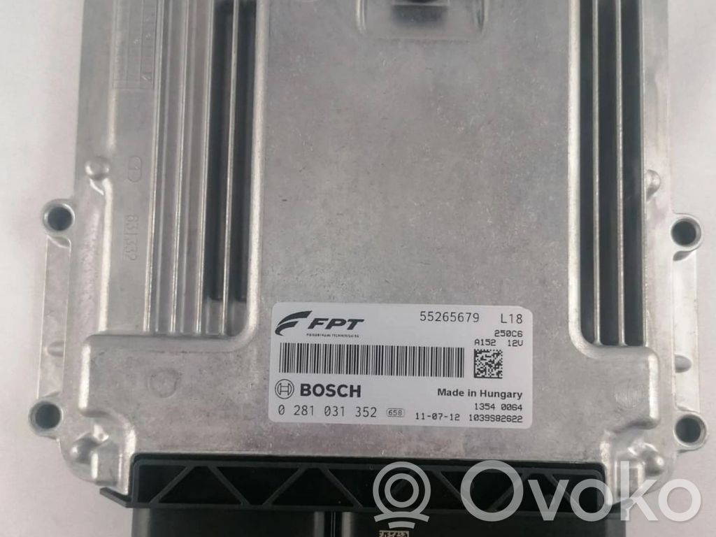 Engine control unit/module ECU   55265679,0281031352